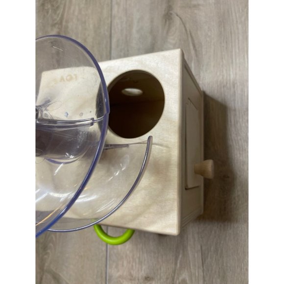 Lovevery Slide and Seek Ball Run tower and wooden rattle set - Picture 8 of 9